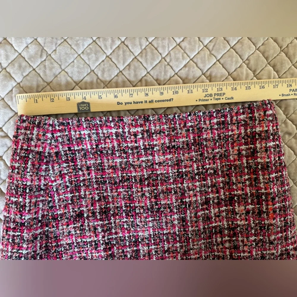 Talbots Tweed Jacket‎ Skirt Set Pink Boucle Preppy Chic Size 6 NEW WITH TAGS